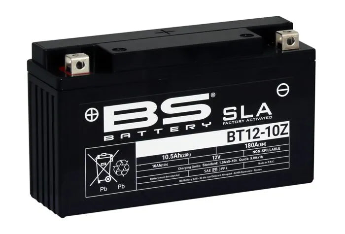 BS BATTERY BT12-10Z AGM Underhållsfri Batteri 12V 10Ah bild 1 PMMEDIA:b4b71d1dd91c7f6d