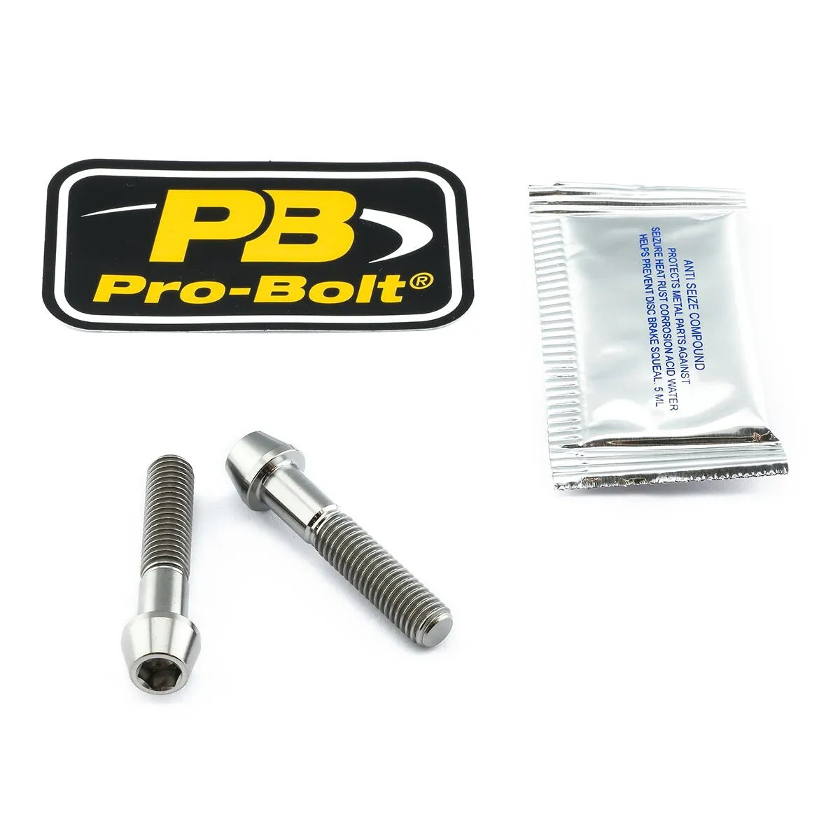 PRO BOLT Titan Pinch Bolt Kit Framaxel bild 1 PMMEDIA:e853bb05abbbed51