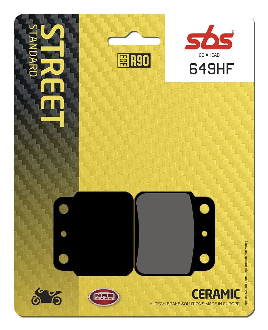 SBS HF Street Ceramic Organiska Bromsbelägg bild 1 PMMEDIA:fe7e99502fd43536