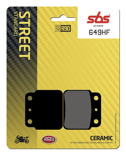 SBS HF Street Ceramic Organiska Bromsbelägg bild 1 PMMEDIA:fe7e99502fd43536