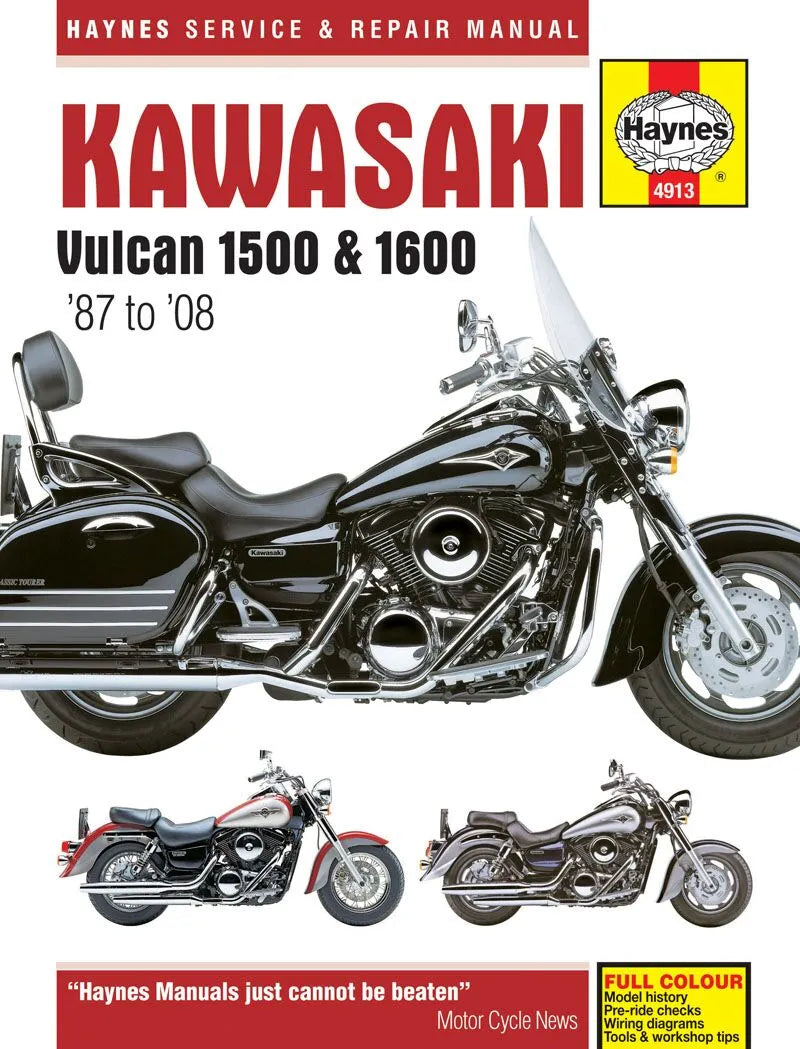 HAYNES Servicehandbok Kawasaki Vulcan 1500/1600 bild 1 PMMEDIA:5f1421085551a137