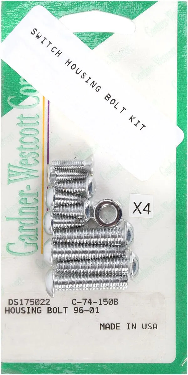 GARDNER-WESTCOTT Switch Housing Bolt Kit Chrome 96-13 bild 2 PMMEDIA:c5899d9d402e4d54