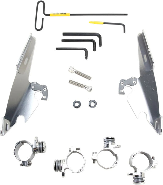 Memphis Shades Hd Batwing Fairing Trigger-Lock Mounting Kit Fästdelar & kit för vindrutor bild 2 PMMEDIA:f9ed81239d013a16