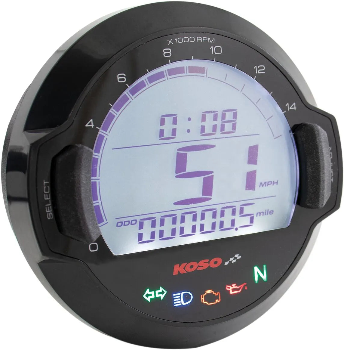 KOSO NORTH AMERICA DL-03SR GP-Style Speedometer bild 1 PMMEDIA:49d975e4248ac7d9