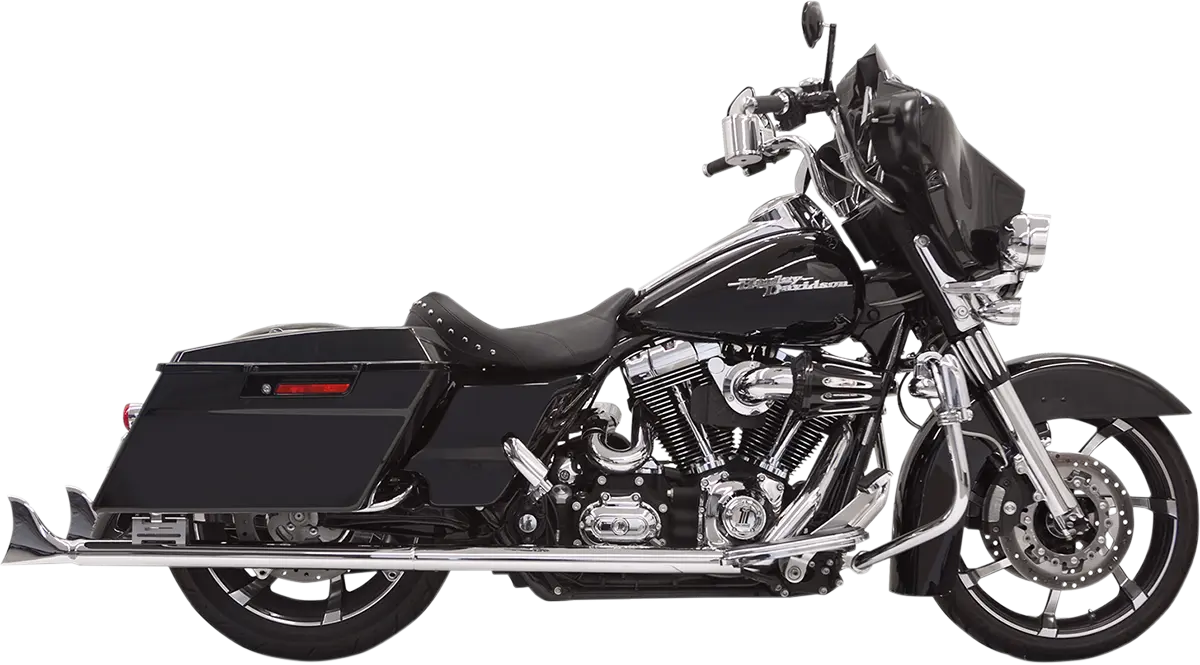 Bassani Xhaust Fishtail Slip-On Mufflers Ljuddämpare Harley bild 3 PMMEDIA:623f9366cfb77821