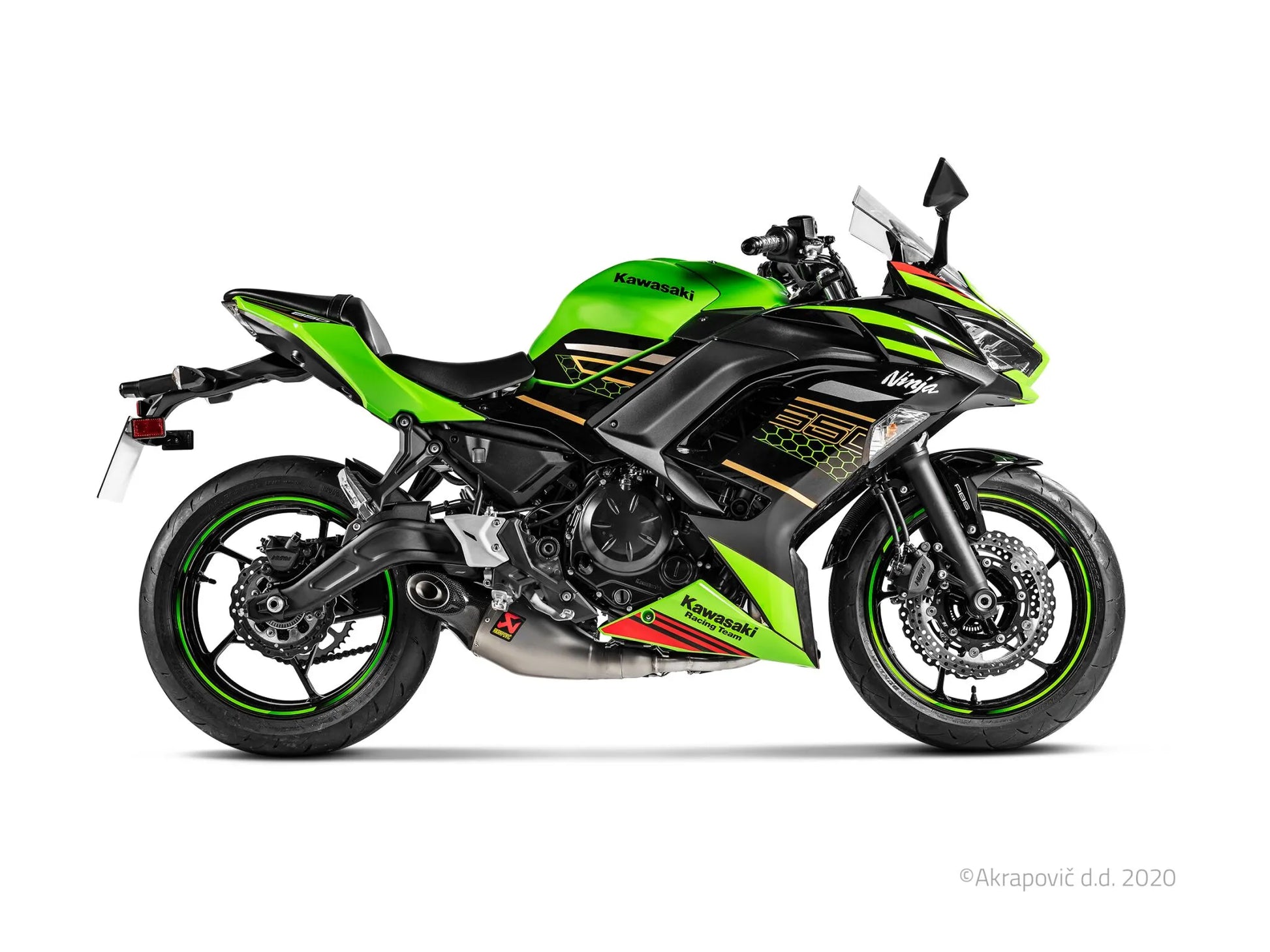 AKRAPOVIC Racing Line Komplett Avgassystem Street för Z650 bild 4 PMMEDIA:4513af7a287dd542