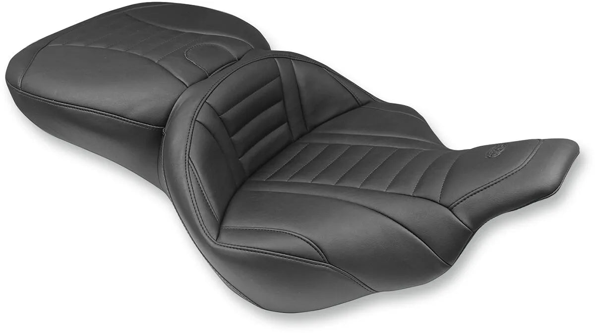 Mustang Super Touring 2-Up Vinyl Seat Sadlar Harley Touring bild 3 PMMEDIA:c196f75c82014a11