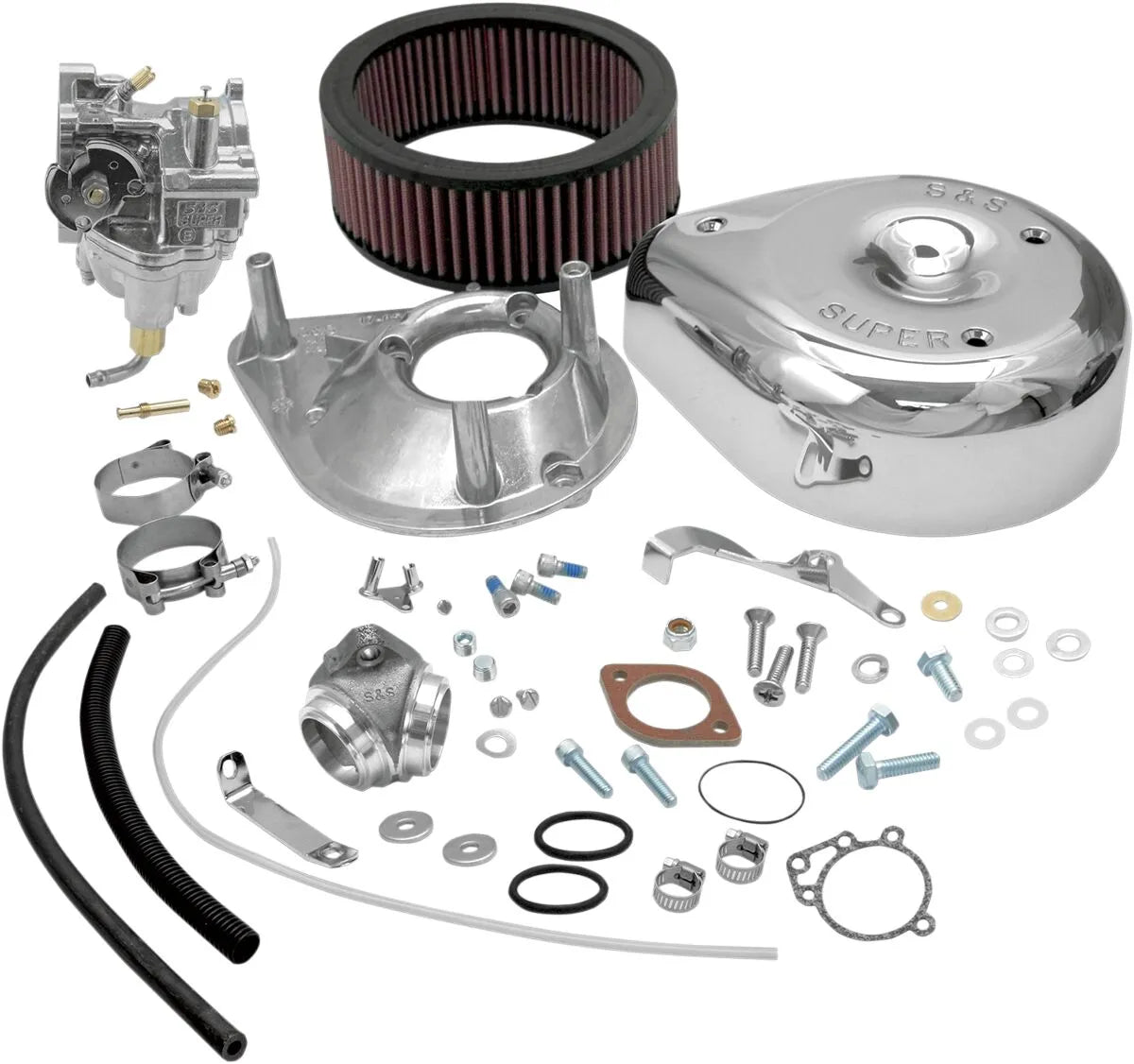 S&S CYCLE Super G för 66-78 Shovel HD förgasarkit bild 1 PMMEDIA:cd2b35971aa5d202