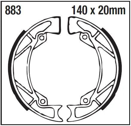 EBC Standard Bromsbackar bild 1 PMMEDIA:90a90b172b5d0c31