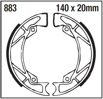 EBC Standard Bromsbackar bild 1 PMMEDIA:90a90b172b5d0c31