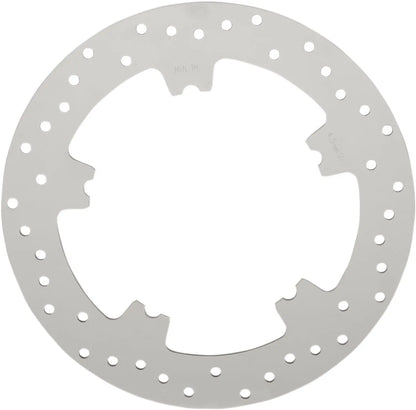 Drag Specialties Polished Stainless Steel Drilled Brake Rotor Bromsskivor street bild 2 PMMEDIA:b94ba730fa1d5bfa
