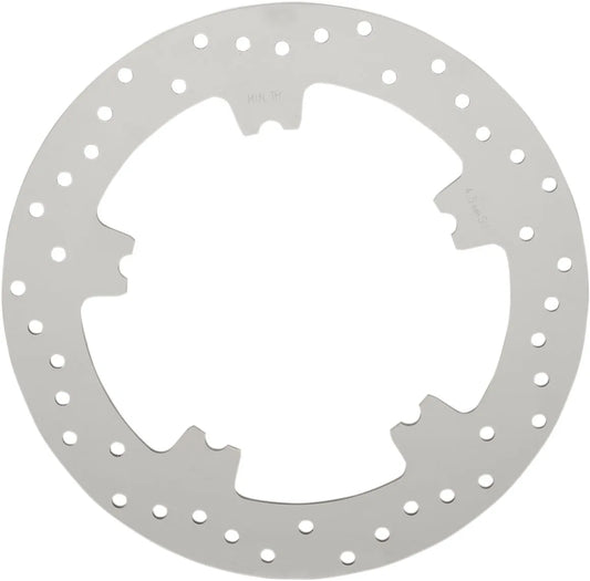 Drag Specialties Polished Stainless Steel Drilled Brake Rotor Bromsskivor street bild 2 PMMEDIA:b94ba730fa1d5bfa