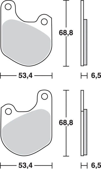 TRW Bromsbelägg MCB511 – Allround Sintermetall bild 3 PMMEDIA:fd35ed754fdc33e8