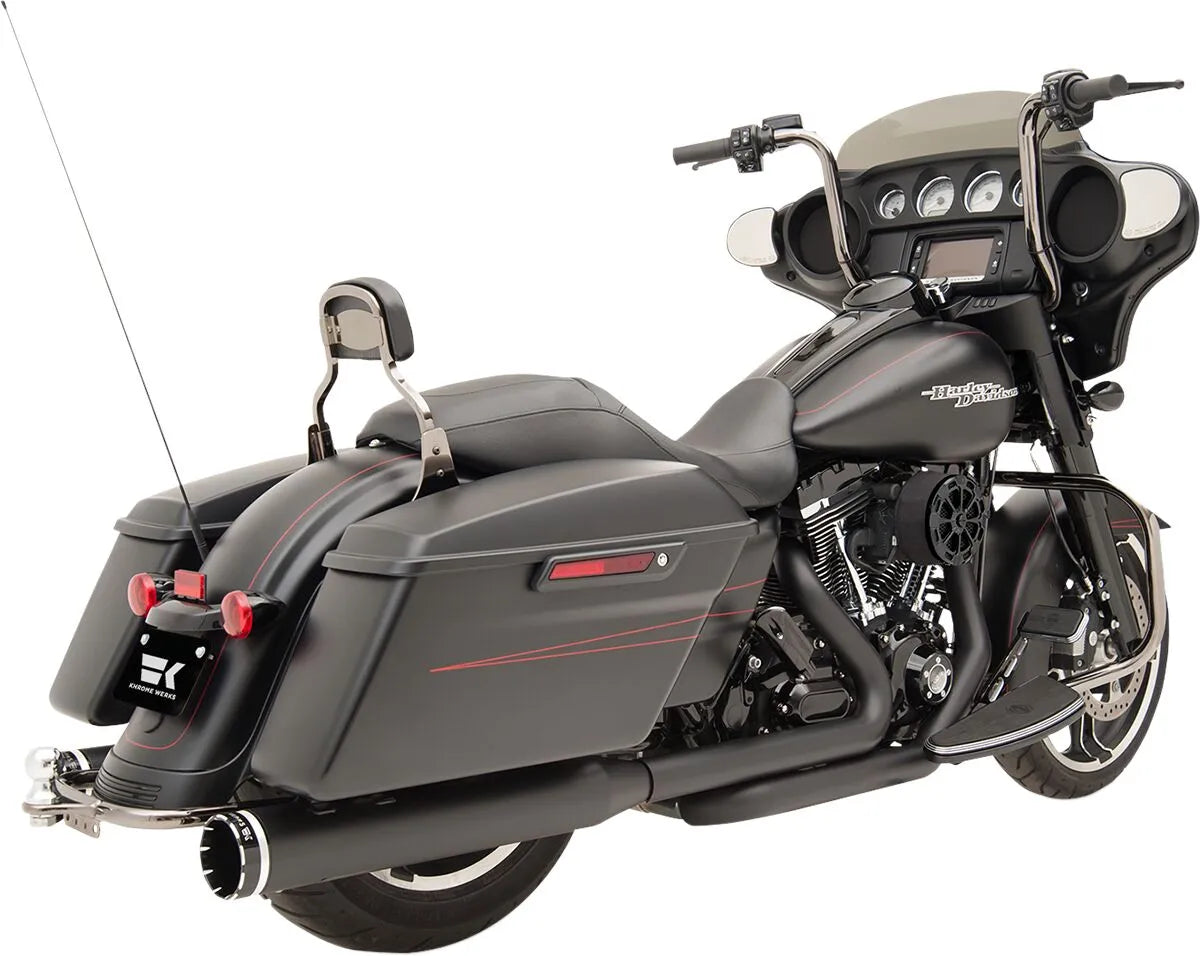 Khrome Werks 2-into-2 Dominator Exhaust System Kompletta avgassystem Harley bild 15 PMMEDIA:d592430c1b86ce7b