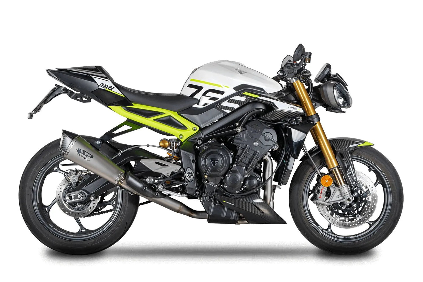 SPARK KONIX EVO Avgassystem för Street Triple 765 bild 4 PMMEDIA:421de5d2e6479342