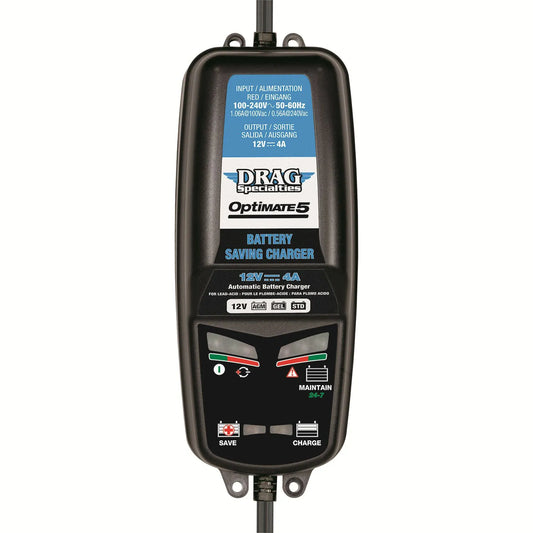 DRAG SPECIALTIES Optimate 5 EU Batteriladdare bild 1 PMMEDIA:a872b2ac3d05a8f0