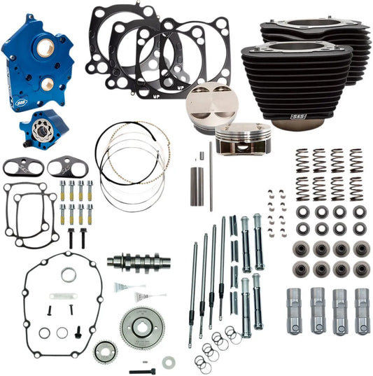 S&S CYCLE 128" Power Package för 114"/117" Oil Cooled M8 bild 1 PMMEDIA:d0cd337fdc929872