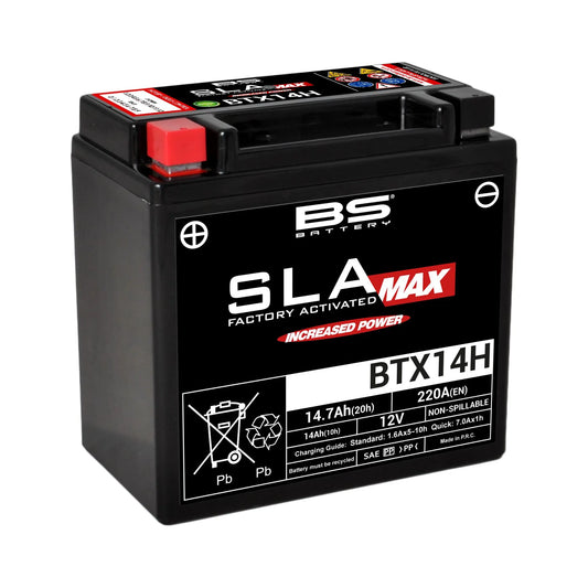 BS BATTERY SLA MAX BTX14H AGM Underhållsfri Motorcykelbatteri bild 2 PMMEDIA:06d88ad638916ac5