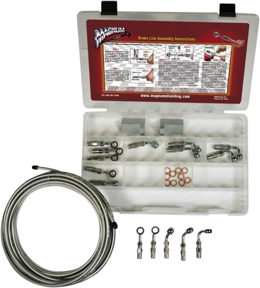 Magnum Shielding BYO® Build-Your-Own Brake Line Basic Builder Kit Tillbehör bromsledningar bild 2 PMMEDIA:40329417f8b7681d
