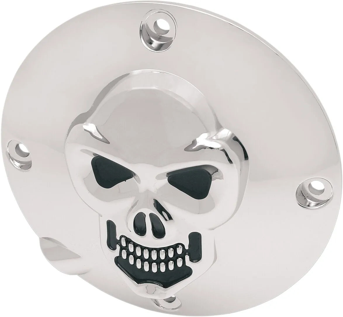 DRAG SPECIALTIES Chrome 3-D Skull Derby Cover bild 1 PMMEDIA:87d94a9e3e75cb12