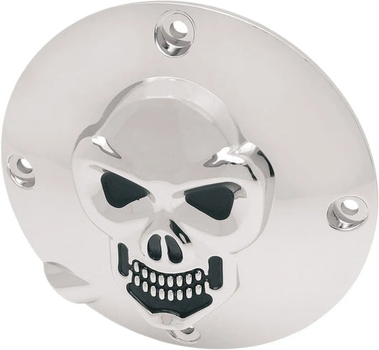 DRAG SPECIALTIES Chrome 3-D Skull Derby Cover bild 1 PMMEDIA:87d94a9e3e75cb12
