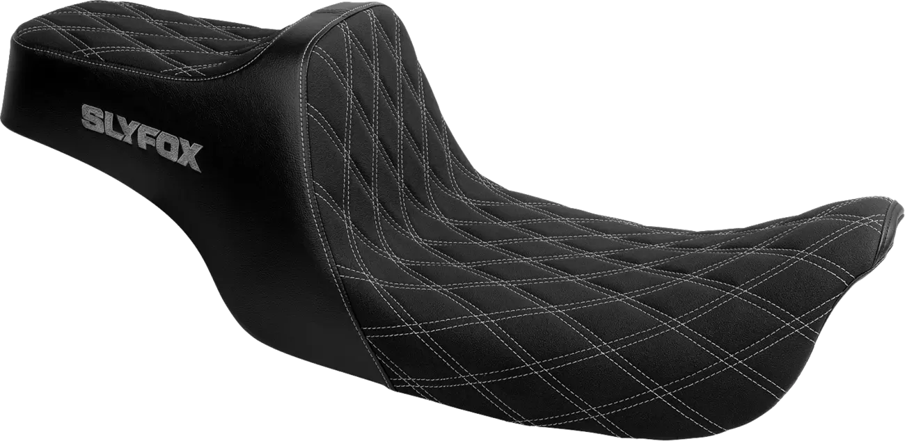 Slyfox High Noon Seat Sadlar Harley Dyna Glide bild 3 PMMEDIA:14a65a7be5cc394f