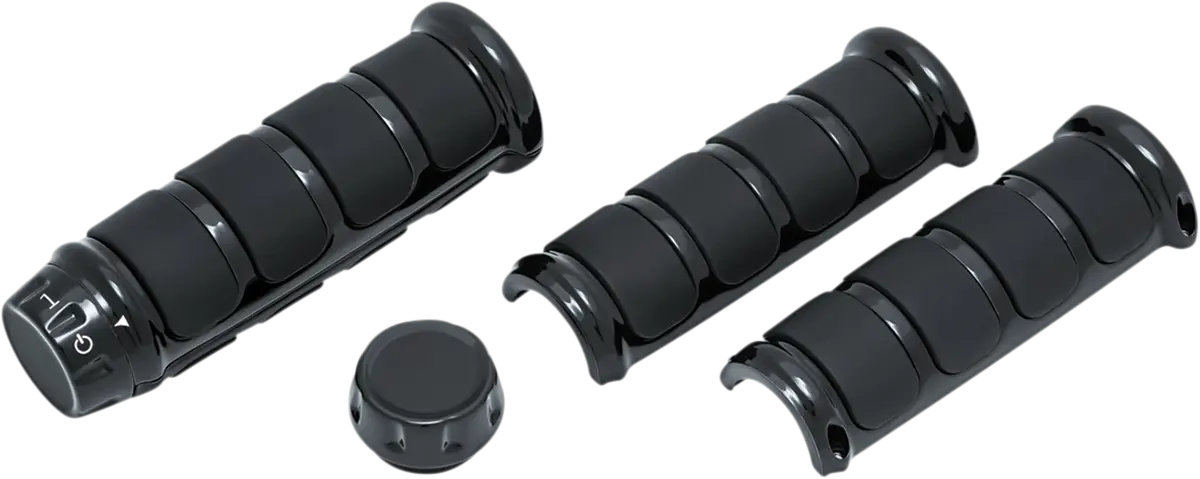 Kuryakyn Three-Piece ISO®-Grips Handtag bild 2 PMMEDIA:b0cf7824e4a33701