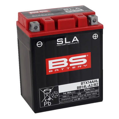 BS BATTERY SLA AGM Underhållsfritt MC-Batteri 12V 14Ah bild 1 PMMEDIA:e39c9921a2b7504e