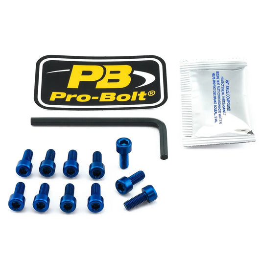 PRO BOLT Aluminium bränslelocksats blå bild 1 PMMEDIA:c3dfc34629ef1e43