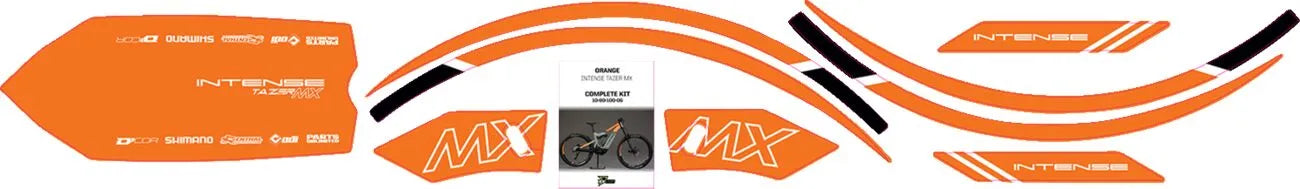 D'COR VISUALS Graphics Kit för Tazer MX Orange bild 4 PMMEDIA:fea7deef4ed1cc7d