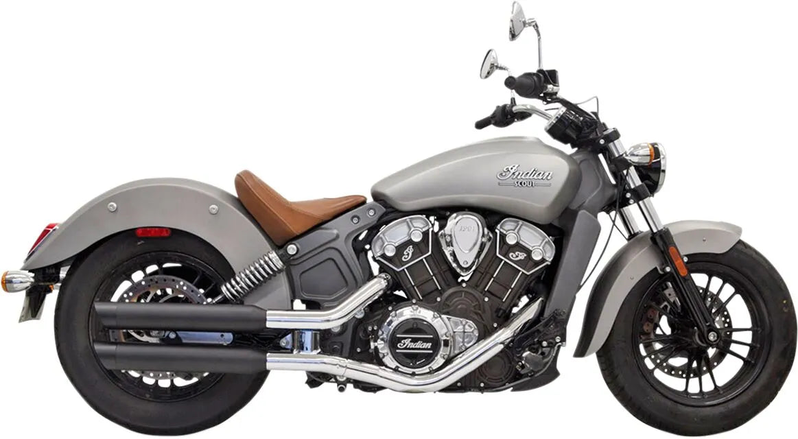 BASSANI XHAUST Slip-On Ljuddämpare 3" Slash Cut Svart för Scout 17-24 bild 1 PMMEDIA:0e7ae234b4ac550d