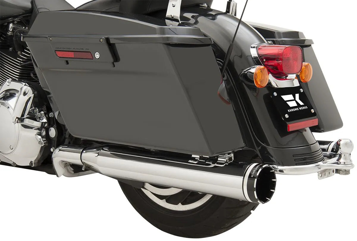 Khrome Werks 2-into-2 Dominator Exhaust System Kompletta avgassystem Harley bild 16 PMMEDIA:34e68636a81ef5cb