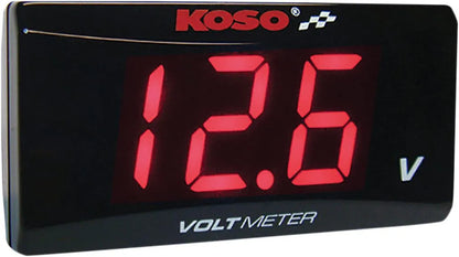 Koso North America Super Slim Volt Meter Mätare bild 2 PMMEDIA:a8e45e013c5344a5