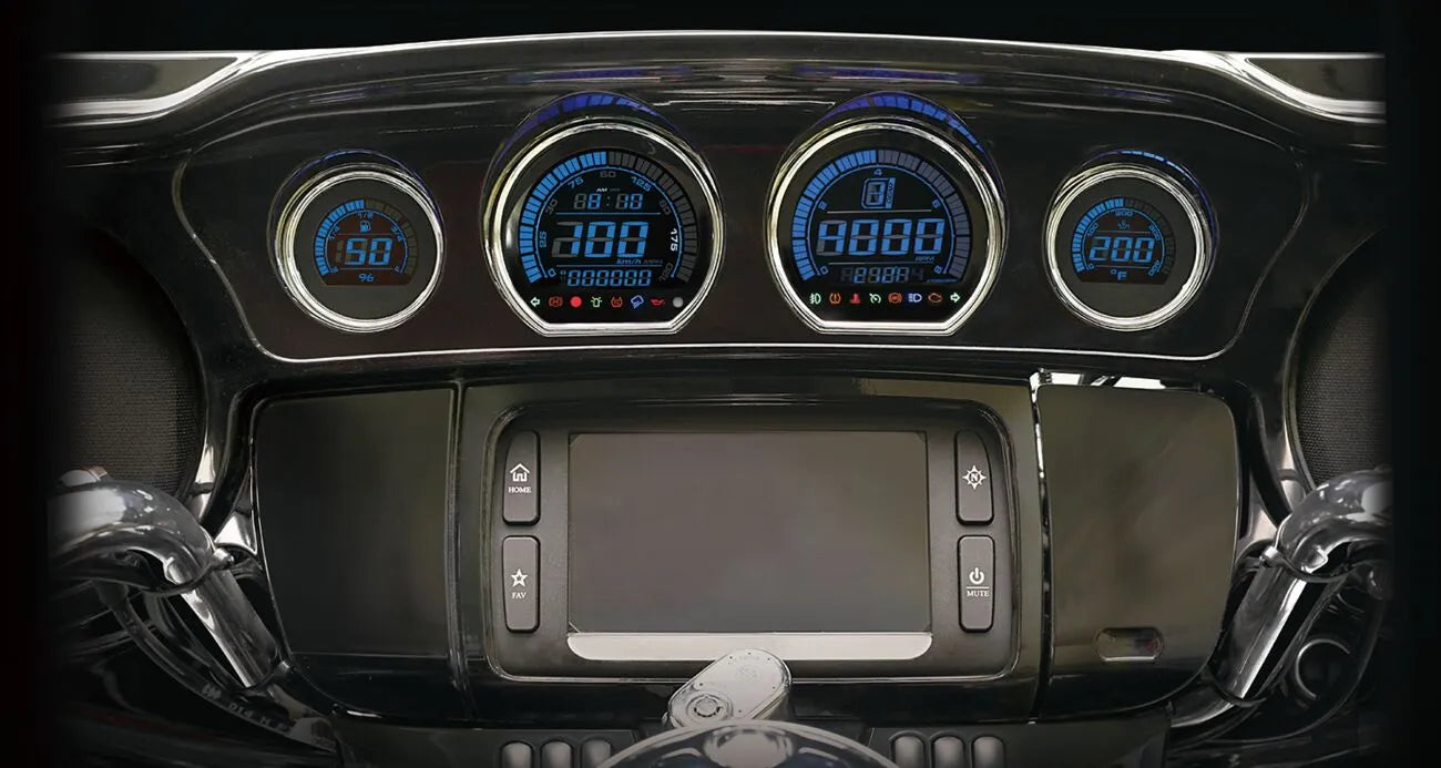 Koso North America HD-03 - Four-Piece LCD Gauge Kit Hastighetsmätare bild 7 PMMEDIA:1fb05c3c9134bec7