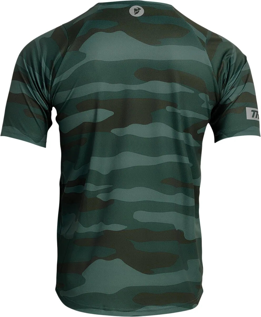 THOR Assist Kortärmad Jersey Camo Grön bild 3 PMMEDIA:e24c85e0fae18fa9