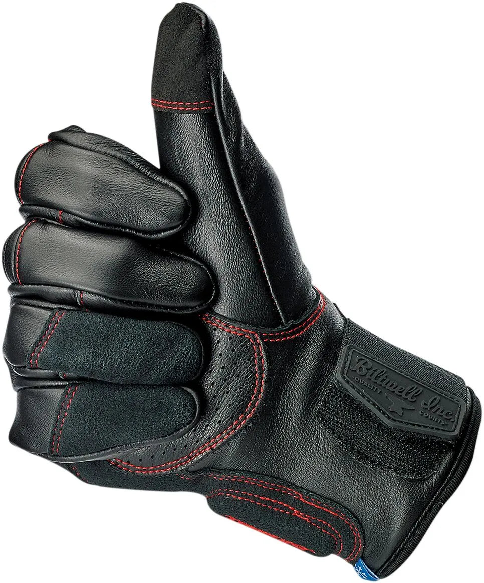 BILTWELL Belden Handskar Redline XS bild 8 PMMEDIA:a4fad38ab23c3786