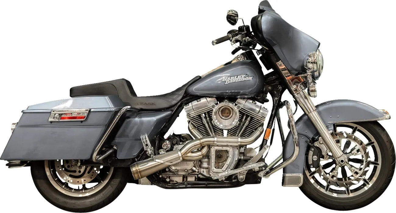 Trask 2-into-1 Big Sexy Exhaust System Kompletta avgassystem Harley bild 3 PMMEDIA:45fb52d17853a862