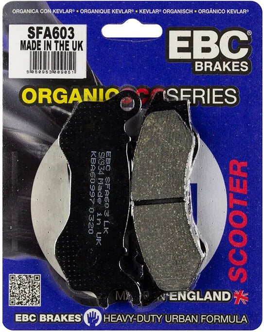 EBC SFA Organsiska Bromsbelägg för Scooter bild 1 PMMEDIA:9f3343b85a5ba0d2