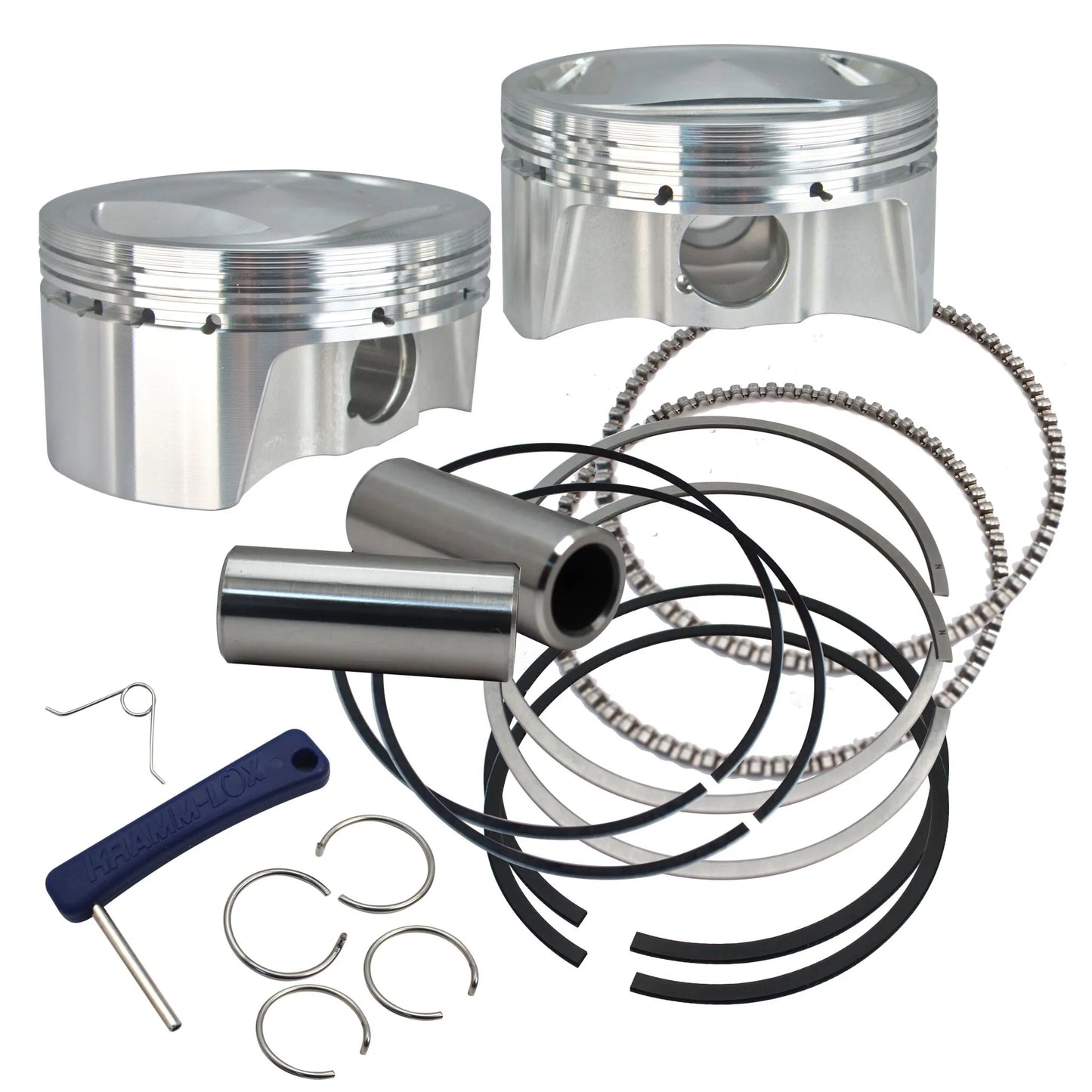 S S Cycle Piston Kit for Royal Enfield 650 Twins Kolvar & ringsatser bild 2 PMMEDIA:76fed3c310e9f893