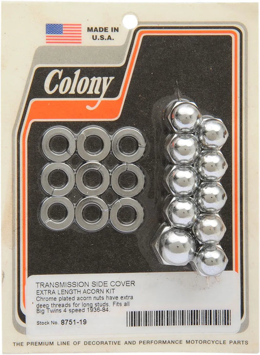 COLONY Transmission Side Cover Acorn Nut Kit bild 1 PMMEDIA:0b83f916bff95214