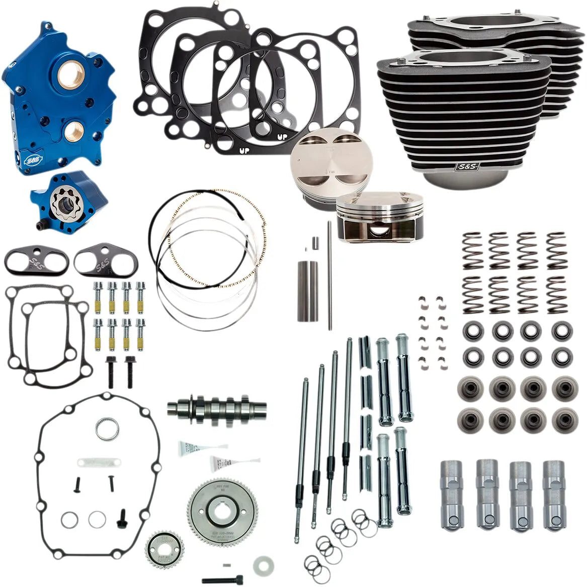 S&S CYCLE 124" Power Package för Water Cooled 107" M8 bild 1 PMMEDIA:88d5498d0f57c113