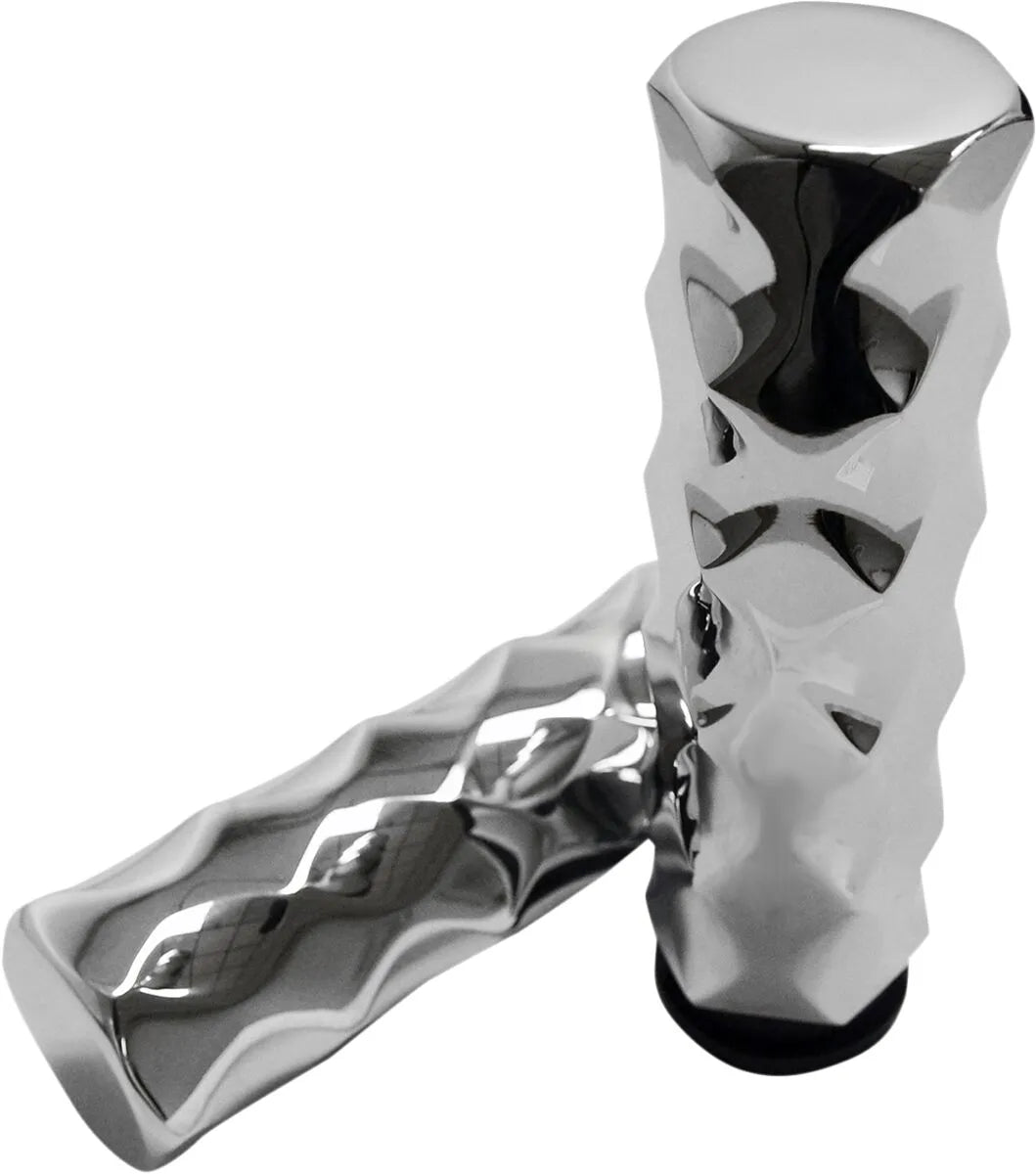 LA CHOPPERS Billet Hex Grips i aluminium bild 1 PMMEDIA:6a39ebcf7fb82a0f