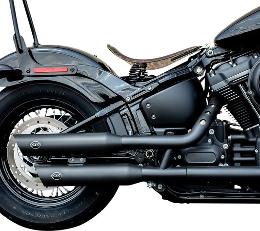 S&S CYCLE Slash-Cut Slip-On Avgassystem M8 Softail Svart bild 1 PMMEDIA:f30a9af0de6b1688