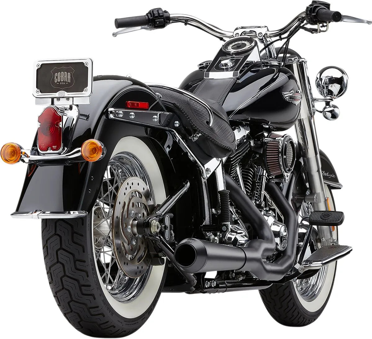 Cobra El Diablo 2:1 Exhaust System Kompletta avgassystem Harley bild 11 PMMEDIA:455a3f48046999e7