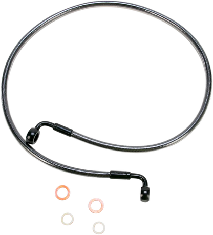 Magnum Shielding E-Z Align Braided Single Disc Front Brake Line Bromsslangar rostfritt stål bild 15 PMMEDIA:85d5b2c5f94bc9d0