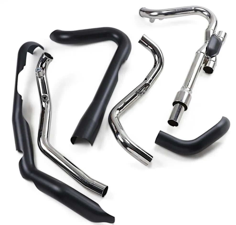 Cobra Dual Bungs Pro Chamber Headpipe Grenrör & rördelar Harley bild 2 PMMEDIA:a764e0548d3ac130