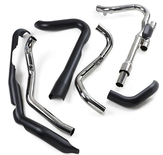 Cobra Dual Bungs Pro Chamber Headpipe Grenrör & rördelar Harley bild 2 PMMEDIA:a764e0548d3ac130