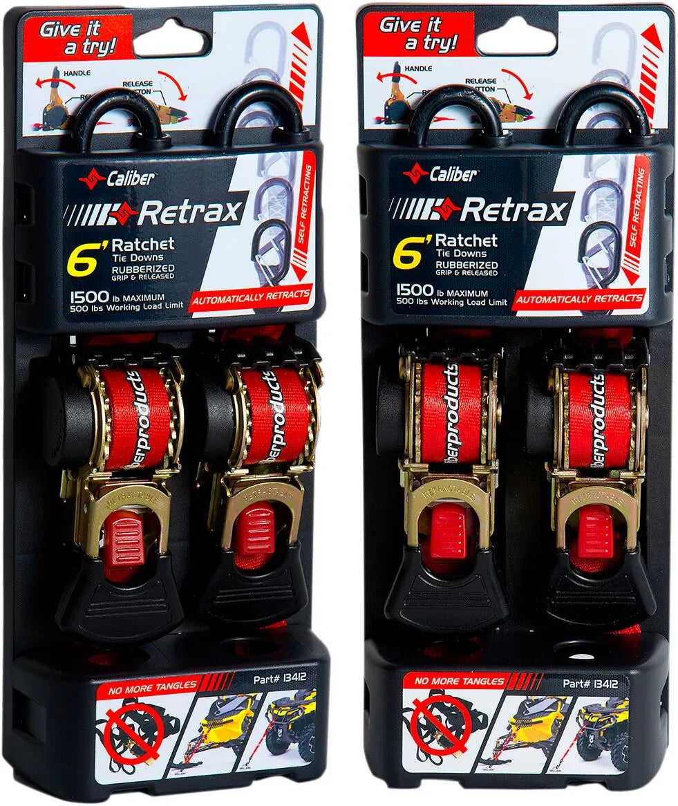 CALIBER Retrax™ Självupprullande Spännband 183 cm bild 1 PMMEDIA:40e203f00e9e594f