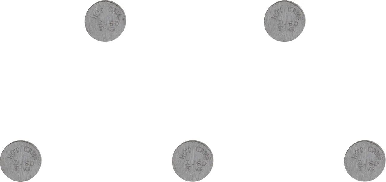 HOT CAMS Ventiljusteringskuddar 5-pack 7,48x2,60 mm bild 1 PMMEDIA:b9aeb4b5b024dbff