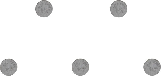 HOT CAMS Ventiljusteringskuddar 5-pack 7,48x2,60 mm bild 1 PMMEDIA:b9aeb4b5b024dbff